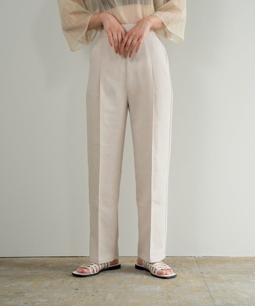 lawgy(ラウジー)の「hem U cut pants(その他パンツ・レディース・ピンク系その他/ベージュ系その他・FREE)」の1枚目の写真