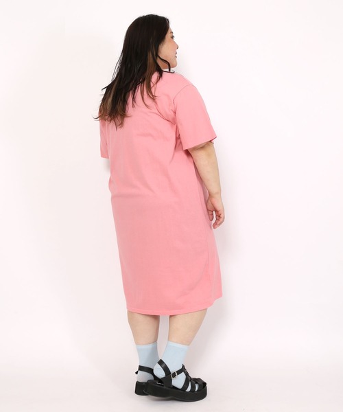 PUNYUS（プニュズ）の「GOODMOODビッグＴワンピース（ワンピース・レディース・ホワイト/ブラック/パープル/ピンク・4/3）」の11枚目の写真