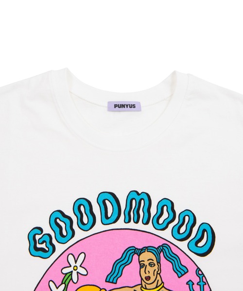 PUNYUS（プニュズ）の「GOODMOODビッグＴワンピース（ワンピース・レディース・ホワイト/ブラック/パープル/ピンク・4/3）」の20枚目の写真