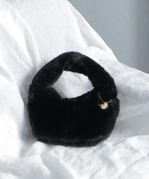 ikka（イッカ）の「エコファーワンハンドルバッグ（ハンドバッグ）」