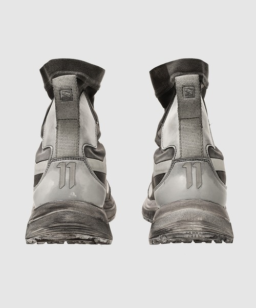 11 by Boris Bidjan Saberi ( ボリスビジャンサベリ)の「BAMBA2 HIGH Wh / Wh / Wh(スニーカー・メンズ・ライトグレー・8/9/8.5)」の4枚目の写真