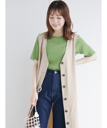 ehka sopo | メローテレコプルオーバー(Tシャツ/カットソー)