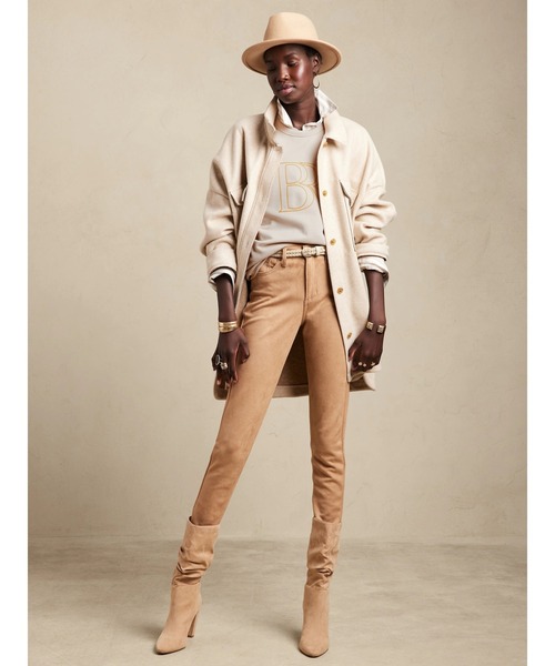 BANANA REPUBLIC FACTORY STORE（バナナリパブリック ファクトリーストア）の「BANANA REPUBLIC FACTORY STORE　　ロゴ スウェットシャツ（スウェット・レディース・ネイビー/その他/その他1/ワイン・S/M/L/XS）」の6枚目の写真