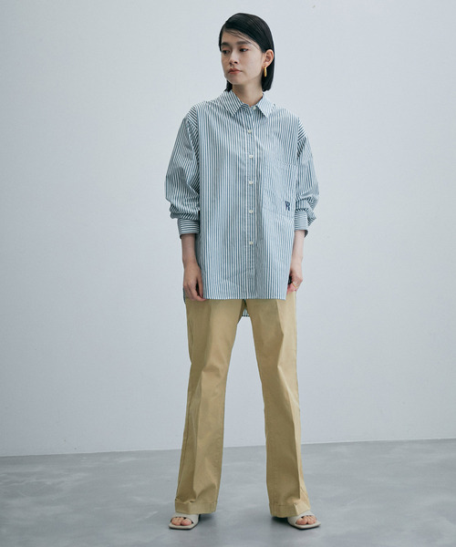 Healthy denim（ヘルシーデニム）の「【Healthy DENIM for ADAM ET ROPE’】別注H-Rise Straigh Chino（チノパンツ・レディース・ベージュ・24/25/26/27）」の17枚目の写真