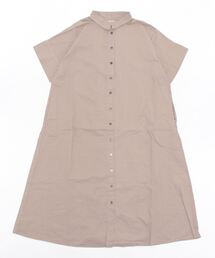 Samansa Mos2 | ロングシャツワンピース(シャツワンピース)
