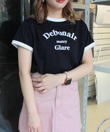 フロッキーロゴリンガーTシャツ