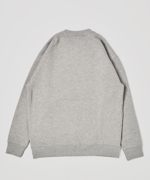 UNIVERSAL OVERALL（ユニバーサルオーバーオール）の「【UNIVERSAL OVERALL】T/C SWEAT ILLNOAS / カレッジデザインプルオーバー（スウェット・レディース・ホワイト/ネイビー/グレー/グリーン/オートミール・SMALL/MEDIUM/LARGE/X-LARGE）」の10枚目の写真