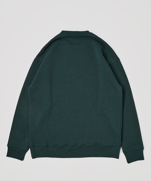 UNIVERSAL OVERALL（ユニバーサルオーバーオール）の「【UNIVERSAL OVERALL】T/C SWEAT ILLNOAS / カレッジデザインプルオーバー（スウェット・レディース・ホワイト/ネイビー/グレー/グリーン/オートミール・SMALL/MEDIUM/LARGE/X-LARGE）」の15枚目の写真