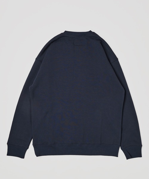 UNIVERSAL OVERALL（ユニバーサルオーバーオール）の「【UNIVERSAL OVERALL】T/C SWEAT ILLNOAS / カレッジデザインプルオーバー（スウェット・レディース・ホワイト/ネイビー/グレー/グリーン/オートミール・SMALL/MEDIUM/LARGE/X-LARGE）」の19枚目の写真