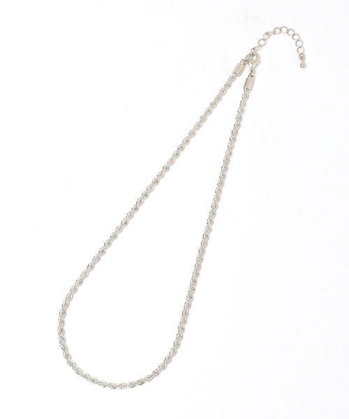 PBLIM（ページボーイリム）の「PAGEBOYLIM/ロープチェーンネックレス（ネックレス・レディース・シルバー/ゴールド・FREE）」の3枚目の写真