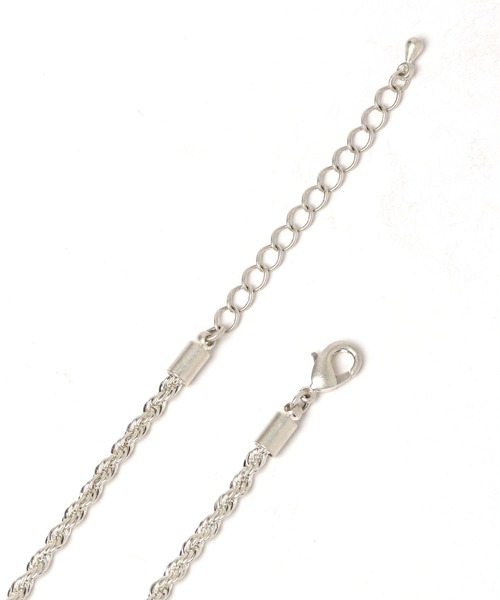 PBLIM（ページボーイリム）の「PAGEBOYLIM/ロープチェーンネックレス（ネックレス・レディース・シルバー/ゴールド・FREE）」の7枚目の写真