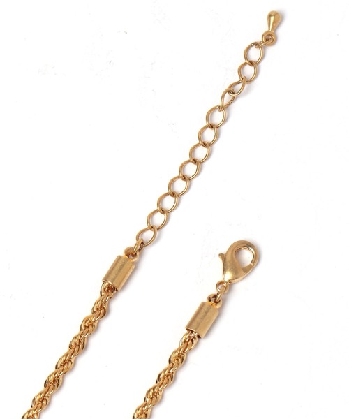 PBLIM（ページボーイリム）の「PAGEBOYLIM/ロープチェーンネックレス（ネックレス・レディース・シルバー/ゴールド・FREE）」の8枚目の写真