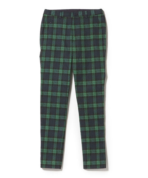 人気 BEAMS GOLF ビームス ゴルフ パンツ チェック グリーン メンズ BEAMS GOLF（ビームスゴルフ）の「BEAMS GOLF PURPLE LABEL / チェック