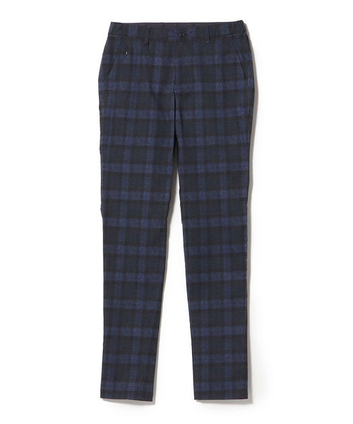 BEAMS GOLF パンツ サイズＬＬネイビー チェック柄 BEAMS GOLF ビームスゴルフ パンツ チェック ネイビー系 M ゴルフ