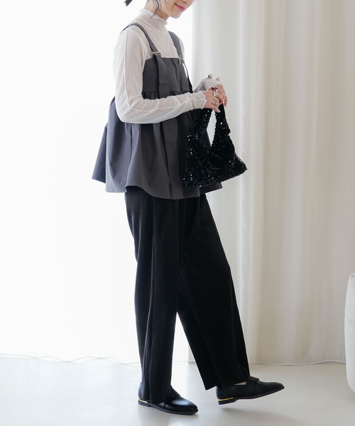 AmiAmi(アミアミ)の「スクエアトゥローファー(ローファー・レディース・ブラック/ダークブラウン・LL/S/M/L)」の14枚目の写真