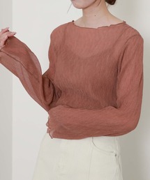 archives | シアー楊柳長袖ブラウス(シャツ/ブラウス)