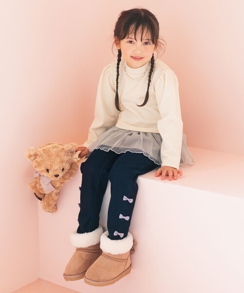 ANY（エニィ）の「アニマル抱っこポシェット（ショルダーバッグ・キッズ・ホワイト系/グレー系/ピンク系/ベージュ系/ベージュ系3・F）」の9枚目の写真