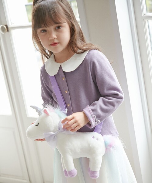 ANY（エニィ）の「アニマル抱っこポシェット（ショルダーバッグ・キッズ・ホワイト系/グレー系/ピンク系/ベージュ系/ベージュ系3・F）」の14枚目の写真