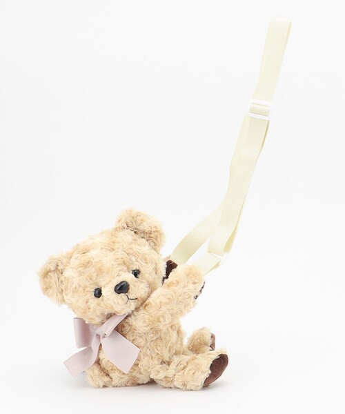 ANY（エニィ）の「アニマル抱っこポシェット（ショルダーバッグ・キッズ・ホワイト系/グレー系/ピンク系/ベージュ系/ベージュ系3・F）」の16枚目の写真