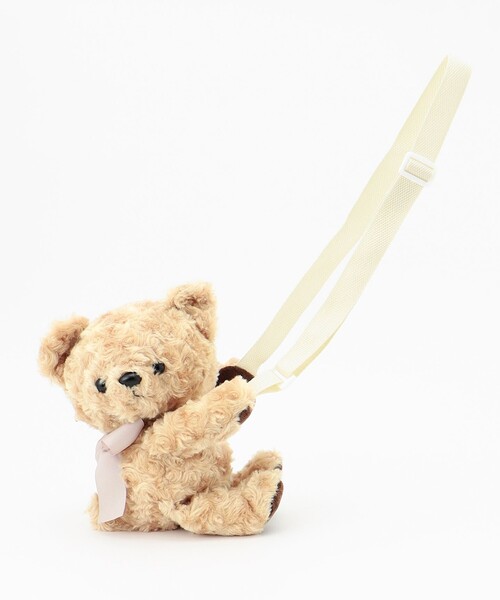 ANY（エニィ）の「アニマル抱っこポシェット（ショルダーバッグ・キッズ・ホワイト系/グレー系/ピンク系/ベージュ系/ベージュ系3・F）」の19枚目の写真