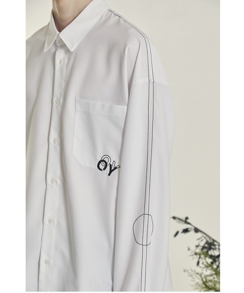 OY（オーワイ）の「『OY/オーワイ』STITCH TAPE RING SHIRTS/ステッチ テープリング シャツ 長袖（シャツ/ブラウス・メンズ・ホワイト/ブラック/ネイビー・FREE）」の12枚目の写真