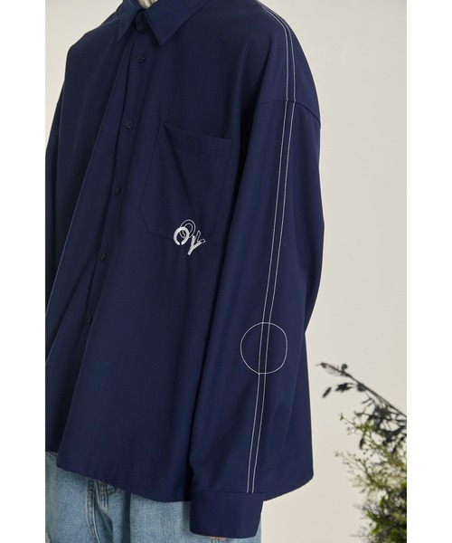 OY（オーワイ）の「『OY/オーワイ』STITCH TAPE RING SHIRTS/ステッチ テープリング シャツ 長袖（シャツ/ブラウス・メンズ・ホワイト/ブラック/ネイビー・FREE）」の20枚目の写真