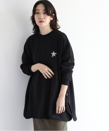 【CONVERSE ALLSTAR】ワンポイント ワイドシルエットロンTee