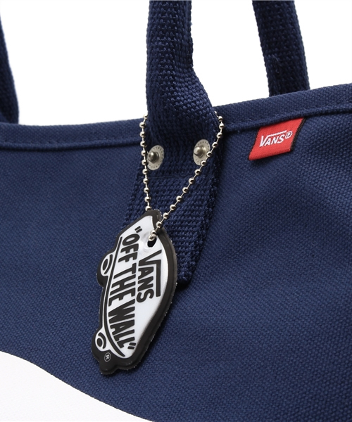 CIAOPANIC TYPY（チャオパニックティピー）の「【VANS】ヴァンズキャンバストートM（トートバッグ・レディース・ホワイト/ネイビー・FREE）」の7枚目の写真