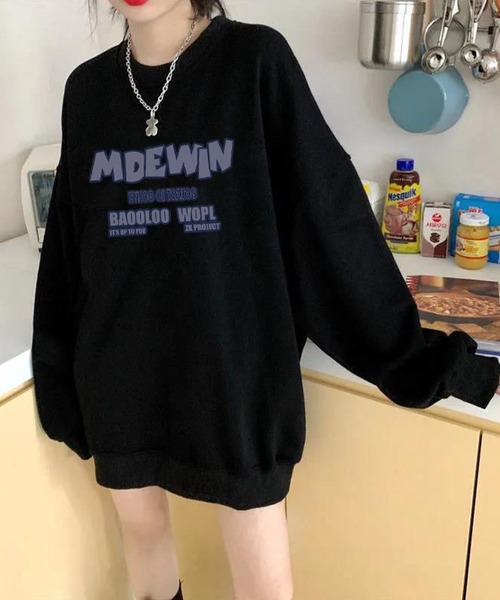 MDEWINロゴ スウェットトレーナー（スウェット）｜meJane（ミー