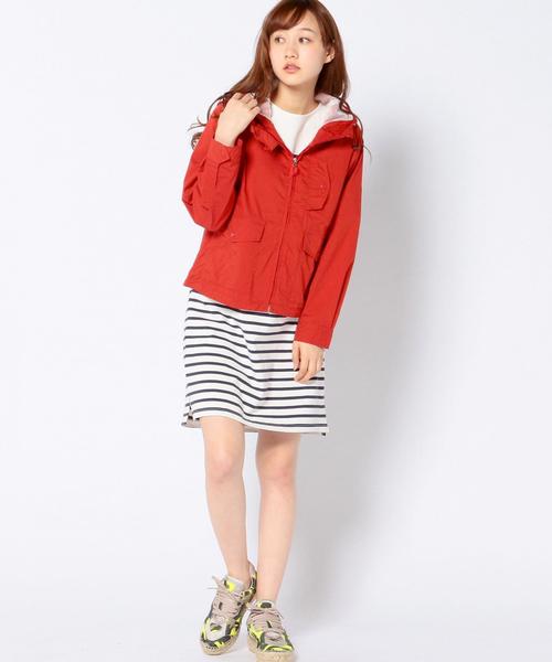 Another Edition(アナザーエディション)の「フーデッドブルゾン/ AEBC HOODED BLSN◆(ブルゾン・レディース・オフホワイト/レッド/ロイヤルブルー・フリー)」の13枚目の写真