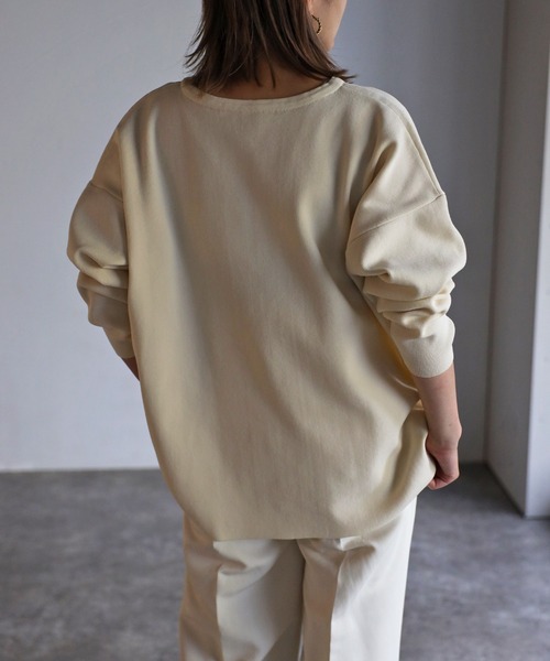 Bonjour Sagan(ボンジュールサガン)の「ダイバーニット金釦カーディガン(カーディガン/ボレロ・レディース・ブラウン/ブラック/アイボリー/ネイビー・FREE)」の9枚目の写真