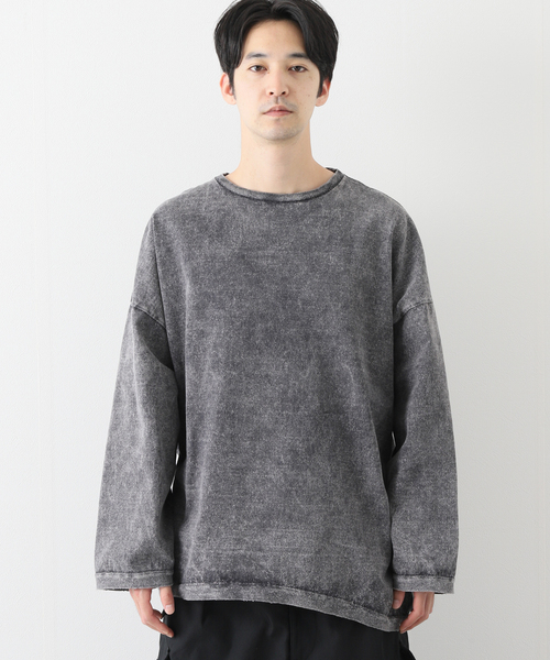 JOURNAL STANDARD J.S HOMESTEAD(ジャーナルスタンダードホームステッド)の「【J.S.Homestead】OVER LARGE PONCHO(Tシャツ/カットソー・メンズ・チャコールグレー/ブラウン系その他/グリーン/ベージュ・FREE)」の10枚目の写真