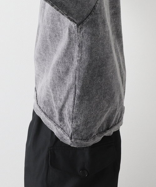 JOURNAL STANDARD J.S HOMESTEAD(ジャーナルスタンダードホームステッド)の「【J.S.Homestead】OVER LARGE PONCHO(Tシャツ/カットソー・メンズ・チャコールグレー/ブラウン系その他/グリーン/ベージュ・FREE)」の17枚目の写真