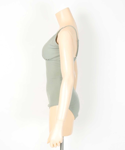 スカート付Ｖネックワンピース/水着