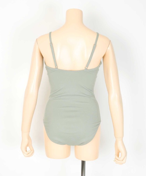 スカート付Ｖネックワンピース/水着