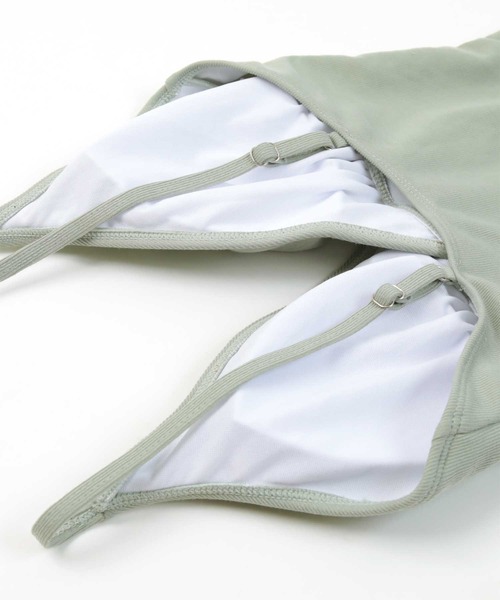 スカート付Ｖネックワンピース/水着