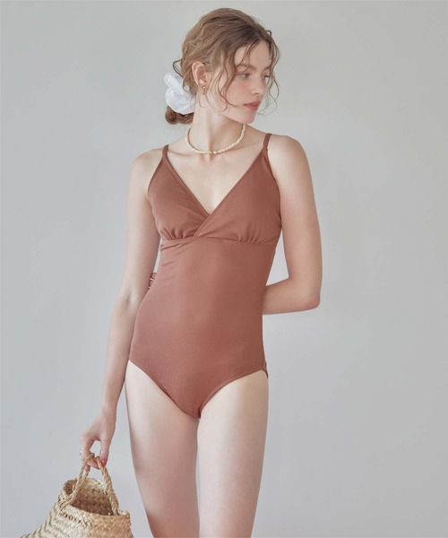 セール】スカート付Vネックワンピース/水着（水着）｜SEA DRESS