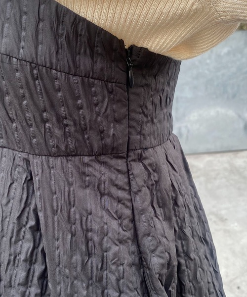 CAPRICIEUX LE'MAGE（カプリシューレマージュ）の「ビスチェ風キャミワンピース（ワンピース・レディース・ホワイト/ブラック・FREE）」の22枚目の写真