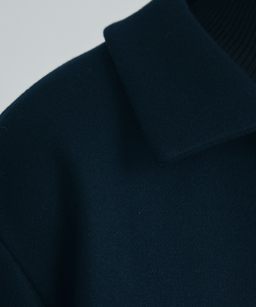 Super140s メルトン ショートジップブルゾン（ブルゾン）｜PUBLIC TOKYO（パブリックトウキョウ）