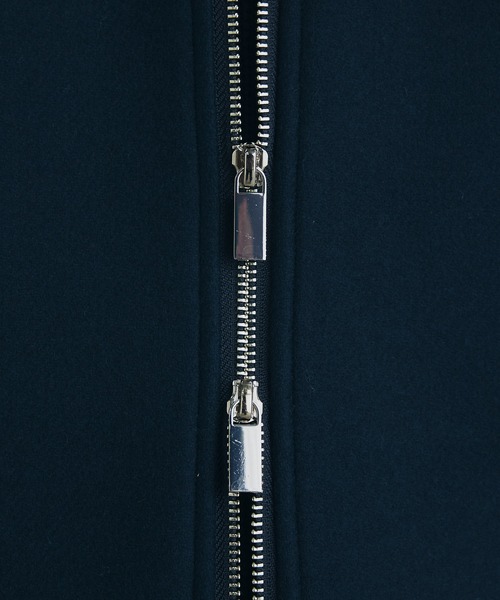 Super140s メルトン ショートジップブルゾン（ブルゾン）｜PUBLIC TOKYO（パブリックトウキョウ）