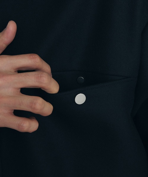 Super140s メルトン ショートジップブルゾン（ブルゾン）｜PUBLIC TOKYO（パブリックトウキョウ）