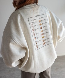 サガラ刺繍ワッペンロゴスウェット
