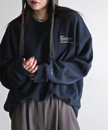 COURO（コウロ）の「サガラ刺繍ワッペンロゴスウェット（スウェット）」