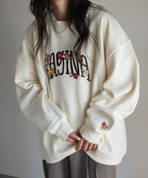 COURO | サガラ刺繍ワッペンロゴスウェット(スウェット)