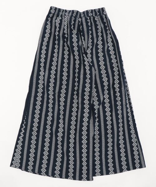 チチカカ(チチカカ)の「フラワーストライプワイドパンツ(その他パンツ・レディース・ベージュ/カーキ/ネイビー・FREE)」の20枚目の写真