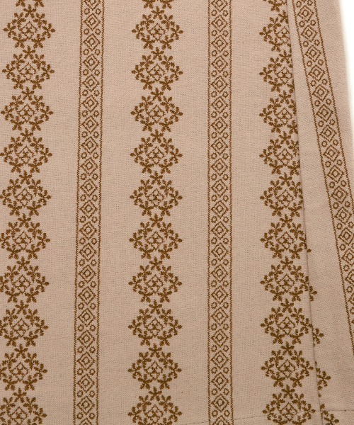 チチカカ(チチカカ)の「フラワーストライプワイドパンツ(その他パンツ・レディース・ベージュ/カーキ/ネイビー・FREE)」の16枚目の写真