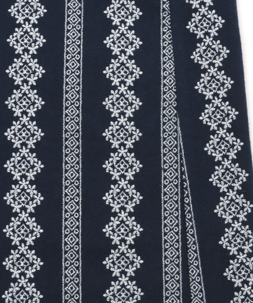 チチカカ(チチカカ)の「フラワーストライプワイドパンツ(その他パンツ・レディース・ベージュ/カーキ/ネイビー・FREE)」の18枚目の写真