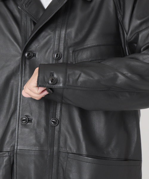 セール】【CCU / シーシーユー】L.C COVERALL SHIRT (SHEEP