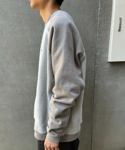 PENNEYS(ぺニーズ)の「【PENNEYS/ぺニーズ】別注 2トーン ラグランスウェット(Tシャツ/カットソー・レディース・ベージュ/ライトグレー/チャコールグレー・LARGE/MEDIUM)」の21枚目の写真
