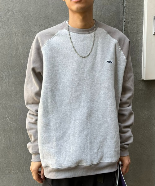PENNEYS(ぺニーズ)の「【PENNEYS/ぺニーズ】別注 2トーン ラグランスウェット(Tシャツ/カットソー・レディース・ベージュ/ライトグレー/チャコールグレー・LARGE/MEDIUM)」の16枚目の写真